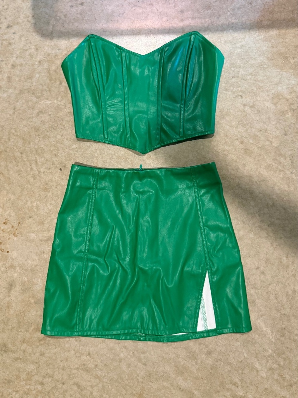 Princess Polly faux leather set